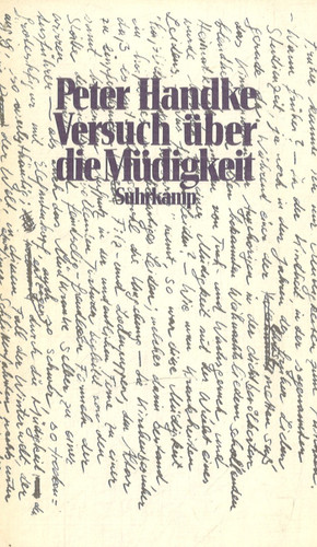 Versuch über die müdigkeit - versuch,