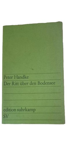 Peter handke der - handke, über