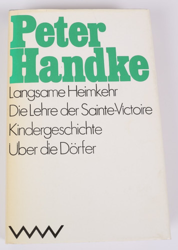 Peter handke langsame - handke,,