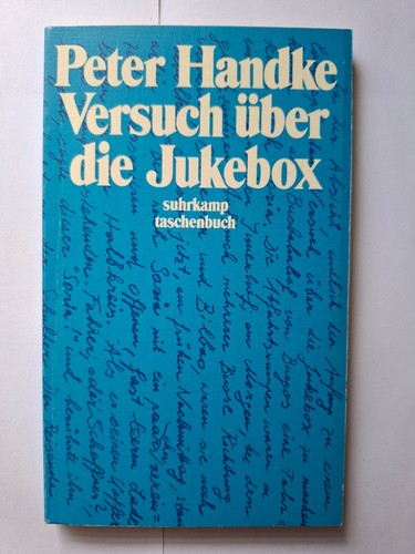 Peter handke versuch über - handke, die