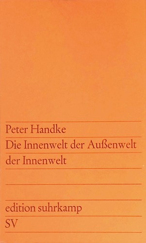 Die innenwelt der aussenwelt - innenwelt,