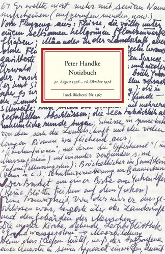 Peter handke notizbuch - handke, 31