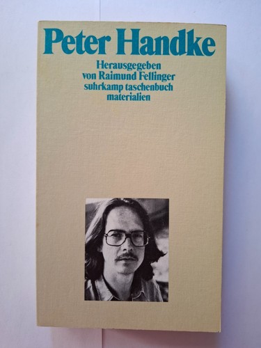 Peter handke raimund fellinger - handke,