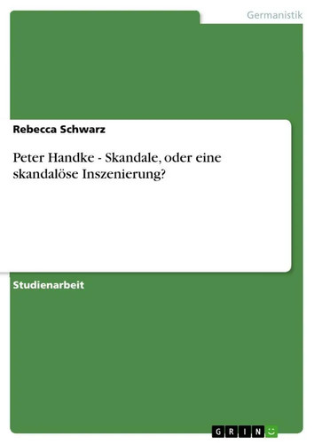 Rebecca schwarz peter handke - schwarz,