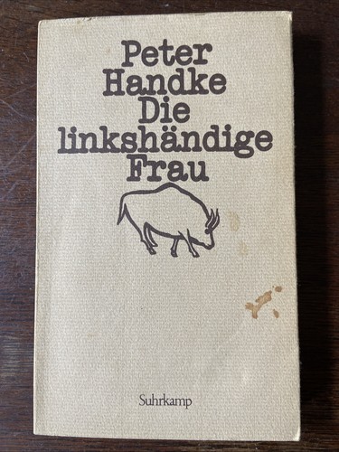 Peter handke die linkshändige - peter,