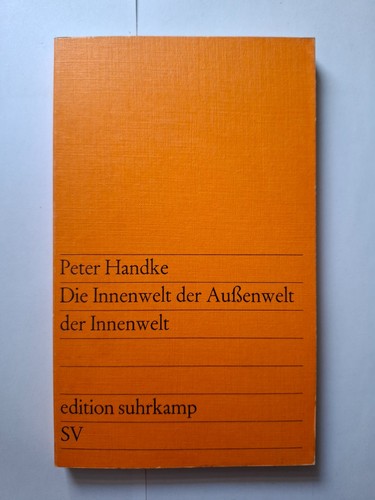 Peter handke die - peter, innenwelt