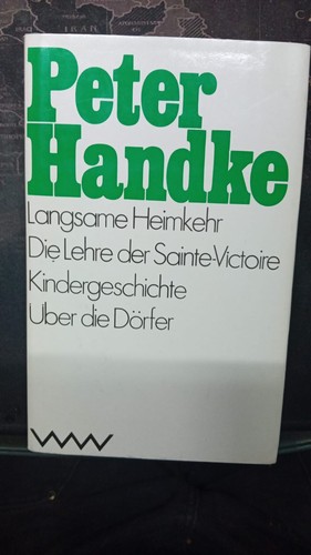 Peter handke verschiedene - -,