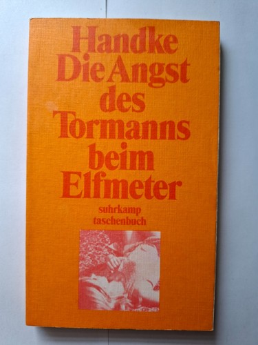Peter handke die angst des - peter,