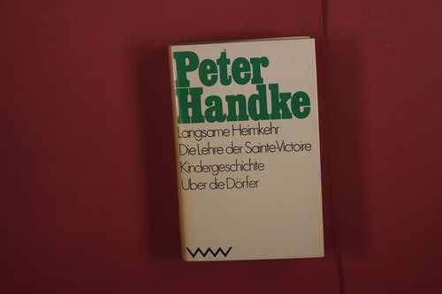 382908 peter handke langsame - 382908,