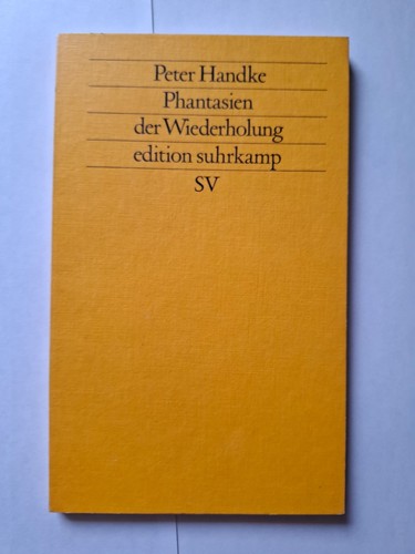 Die wiederholung peter - wiederholung, handke